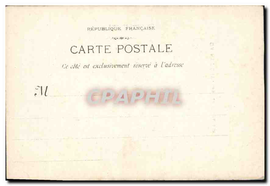 CPA Saint Remy Le Mausolee  — Rückseite