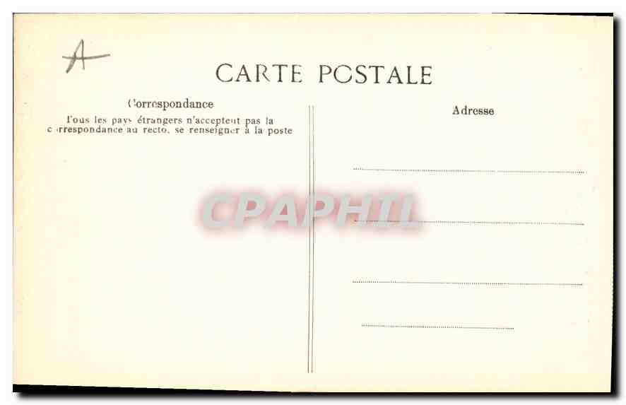 Les Baux — La Tour Sarrazine et trou de l'Aure — Éditeur ELP, n° 2194 — Verso