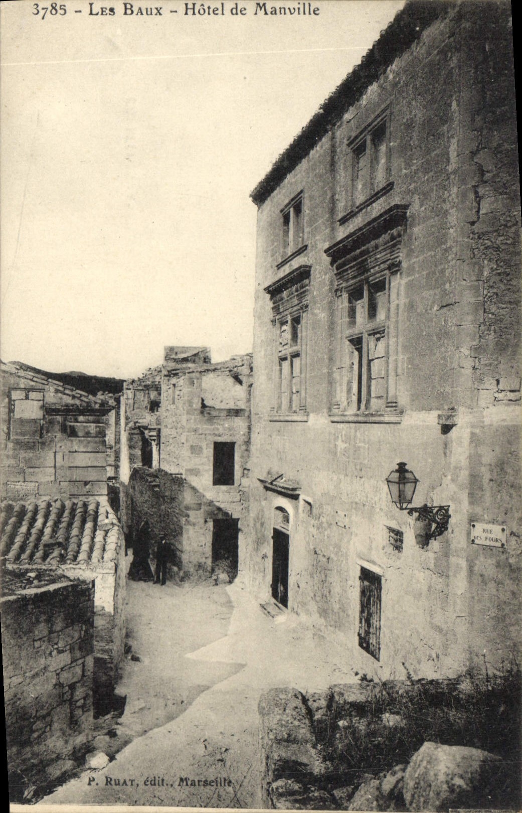 CPA Les Baux Hotel de Manville 