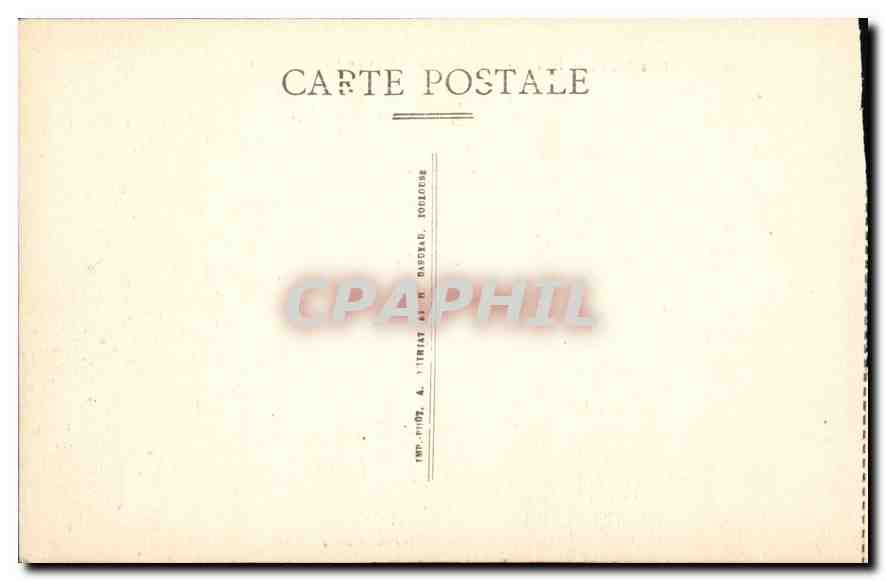 CPA Les Baux Decor de Mireille et le Sphinx de Roncoutouiero  — Verso