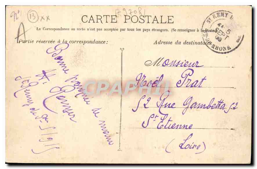 St-Rémy-l'Arc - L'arc de Triomphe Romain — éditeur R. de la République, Avignon — Reverso