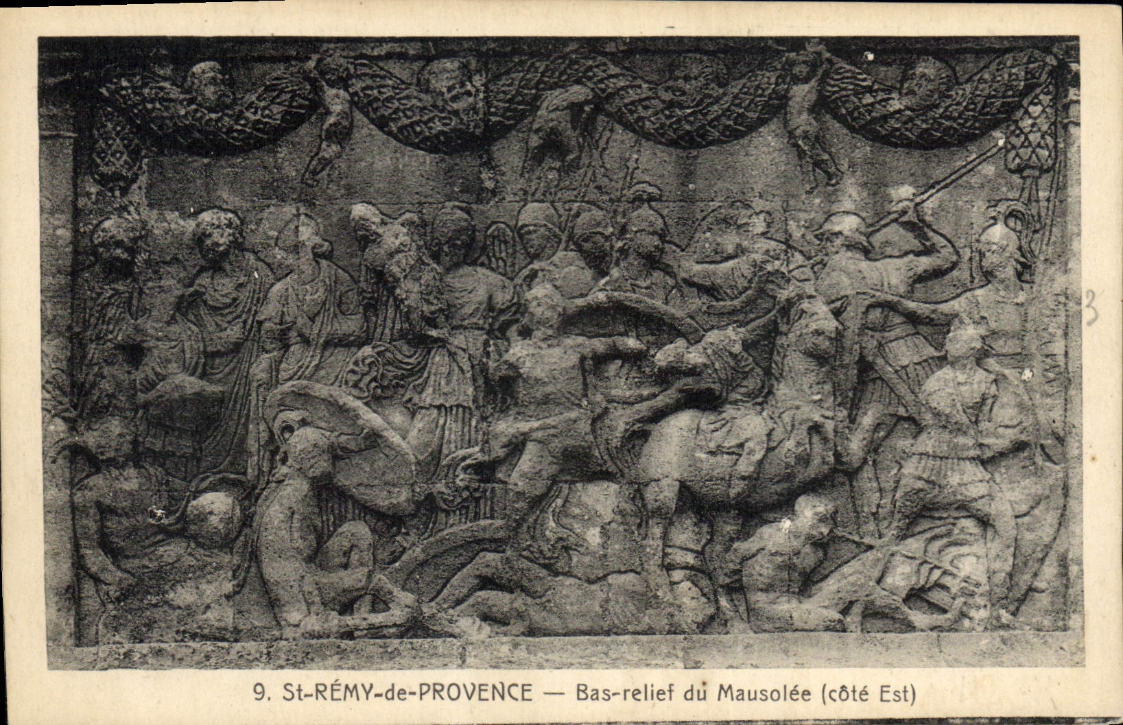 St-RÉMY-de-PROVENCE — Bas-relief du Mausolée (côté Est) — n°9