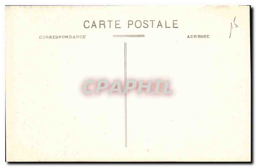 CPA St Remy de Provence Place Jules Pelissier L'Hotel de Ville  — Rückseite
