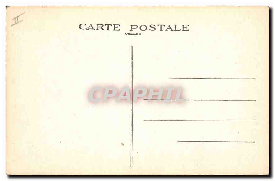 CPA Marseille Entree du Tunnel du Rove  — Verso