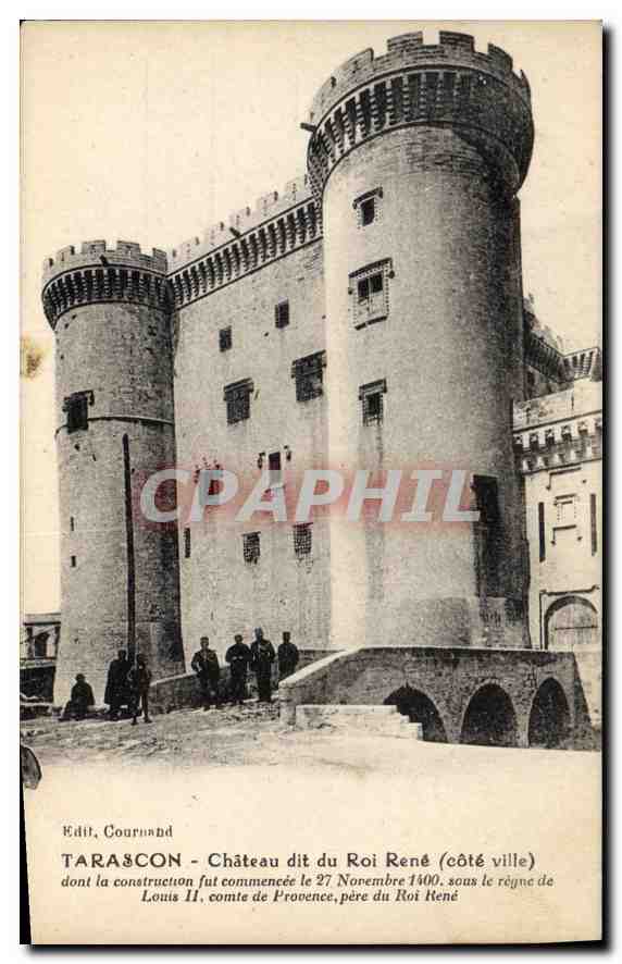 Tarascon - Château dit du Roi René (côté ville) — Édit, Courmand