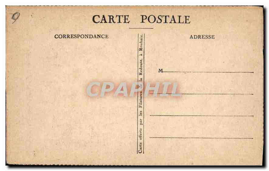 Le Tombeau des Antiques, à Saint-Rémy-de-Florence — Carte de l'Almanach Vermot, photo Nyt. — Rückseite