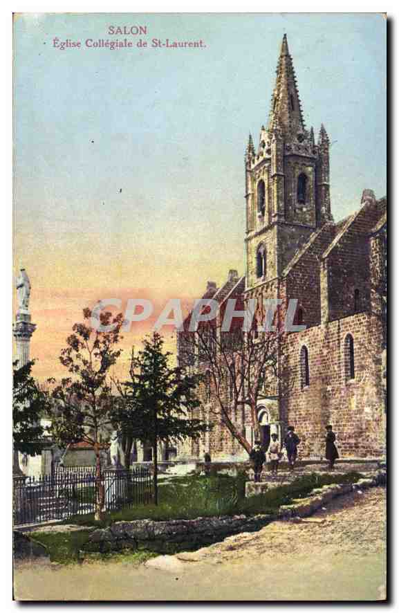 Salon — Église Collégiale de St-Laurent — CPAPHIL