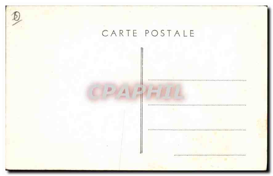 CPA St Cannat B du Rh L'Eglise  — Rückseite