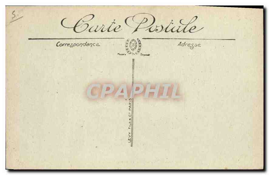 CPA Tarascon L'Eglise Ste Marthe Le Portail  — Rückseite
