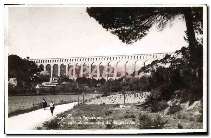 Der Pont-Aqueduc von Roquefavour — Aix-en-Provence — Verlag 'La Cigogne' n°459
