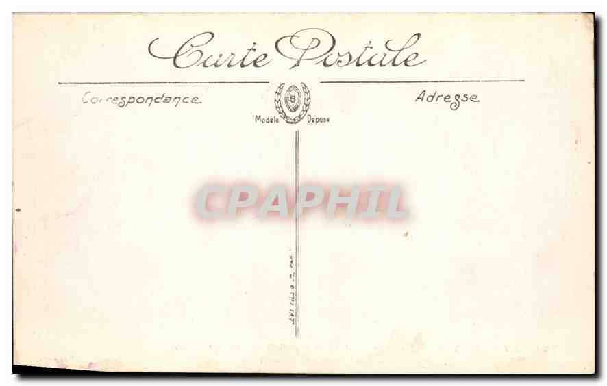 Les Baux — L'Hôtel de Ville et rue Porte-Eyguières — Selecta — Verso