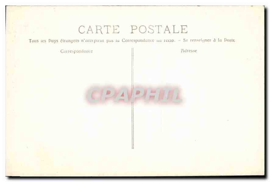 CPA Les Baux Hotel des Porcelets — Rückseite