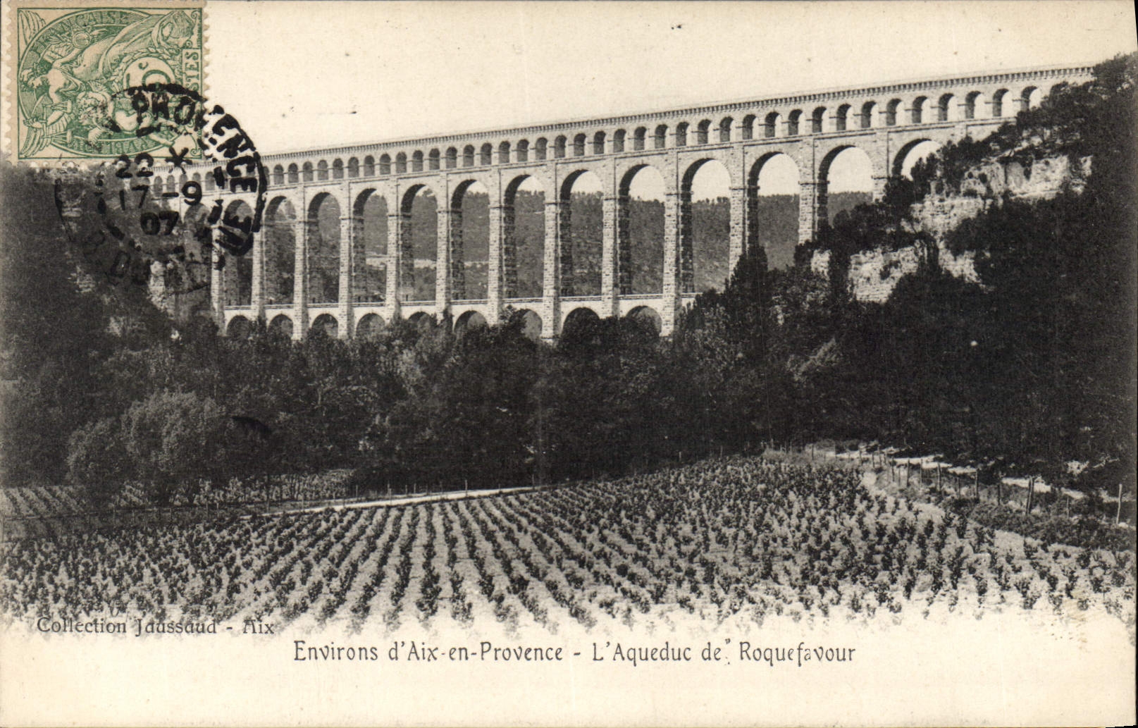 CPA Environs d'Aix en Provence L'Aqueduc de Roquefavour