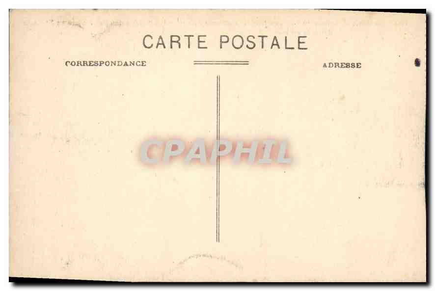 CPA Les Baux Ruines du Chateau feodal — Rückseite