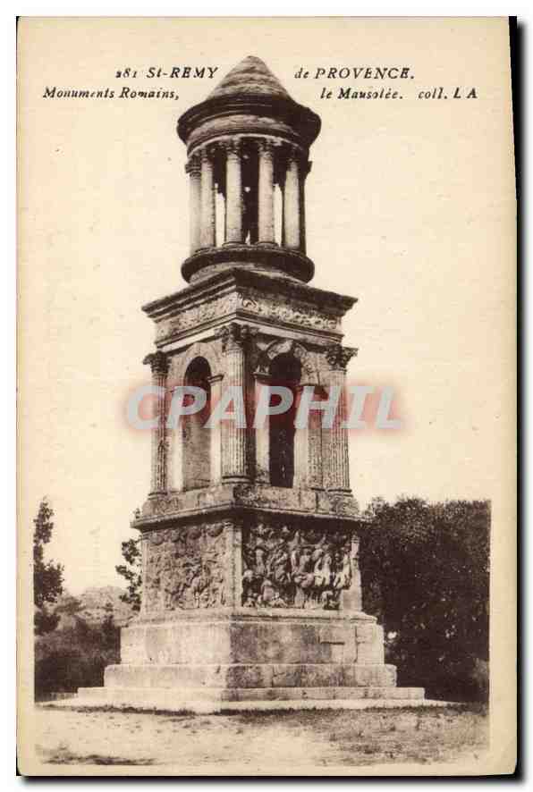 CPA St Remy de Provence Monument Romain le Mausolee