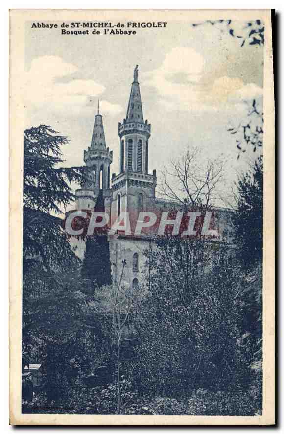 CPA Abbaye de St Michel de Frigolet Bosqauet de l'Abbaye