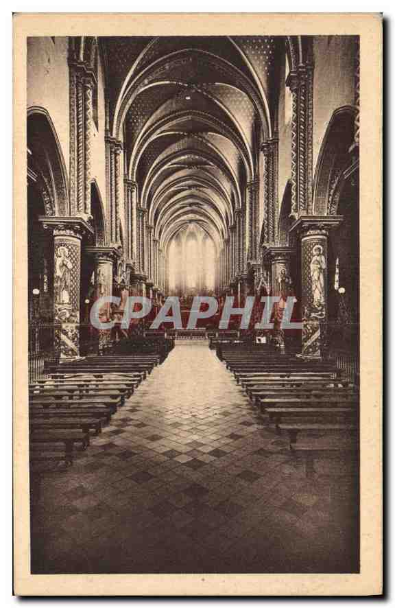 CPA Saint Michel de Frigolet (B du RH) Interieur de l'Eglise