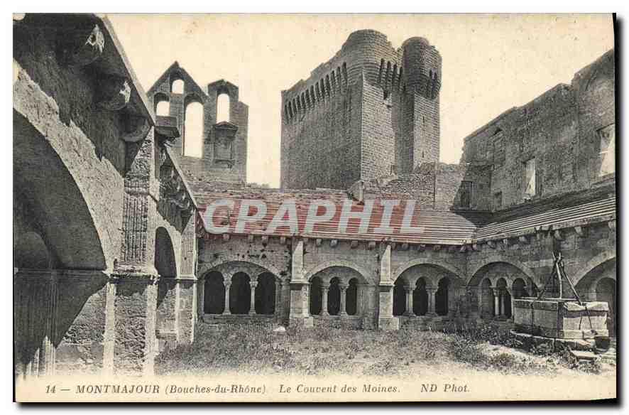 Montmajour (Bouches-du-Rhône) — Le Couvent des Moines — ND Phot.