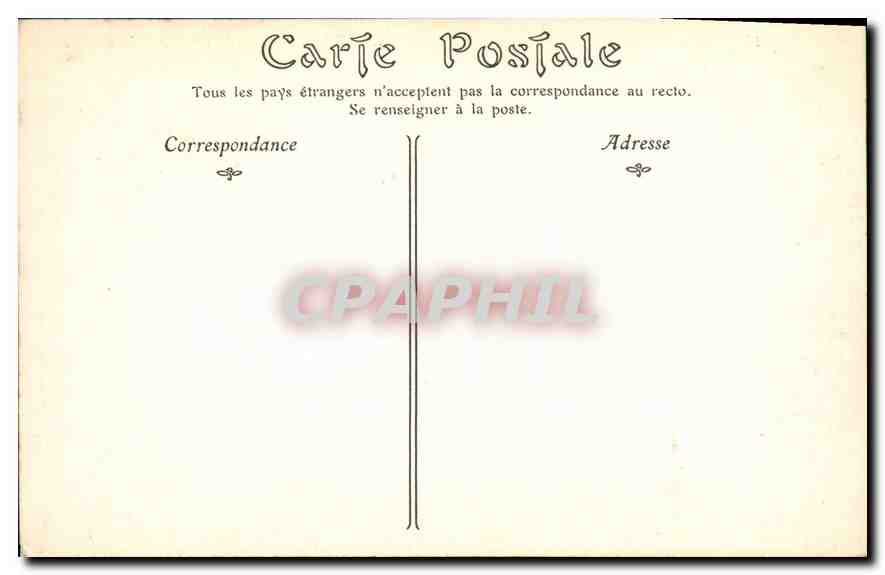 CPA Les Baux (Bouches du Rhone) Le Chateau — Verso