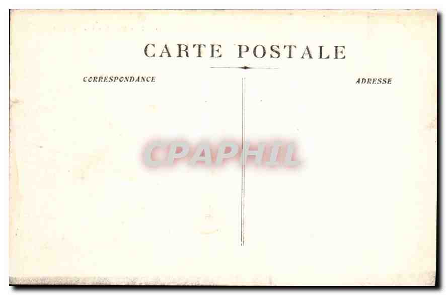 CPA Les Baux Les Remparts — Verso