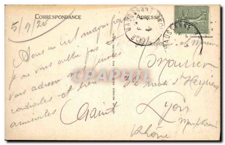 CPA Le Provence les Baux Eglise St Vincent contenant des parties des IXe XIe XIIe XIIIe XVe XVIe et  — Rückseite