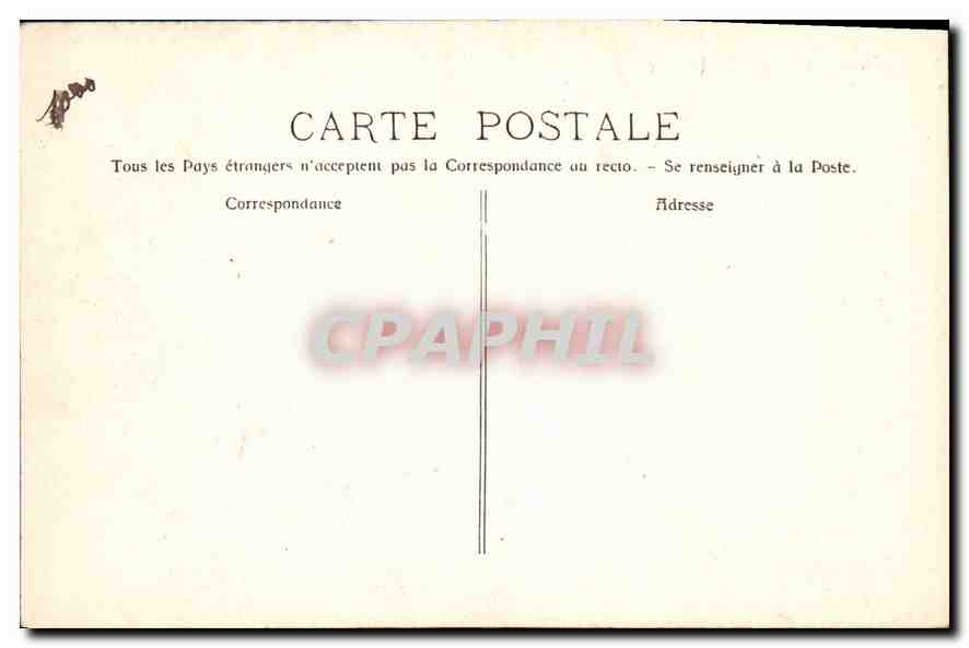 CPA Les Baux La Poterne — Verso