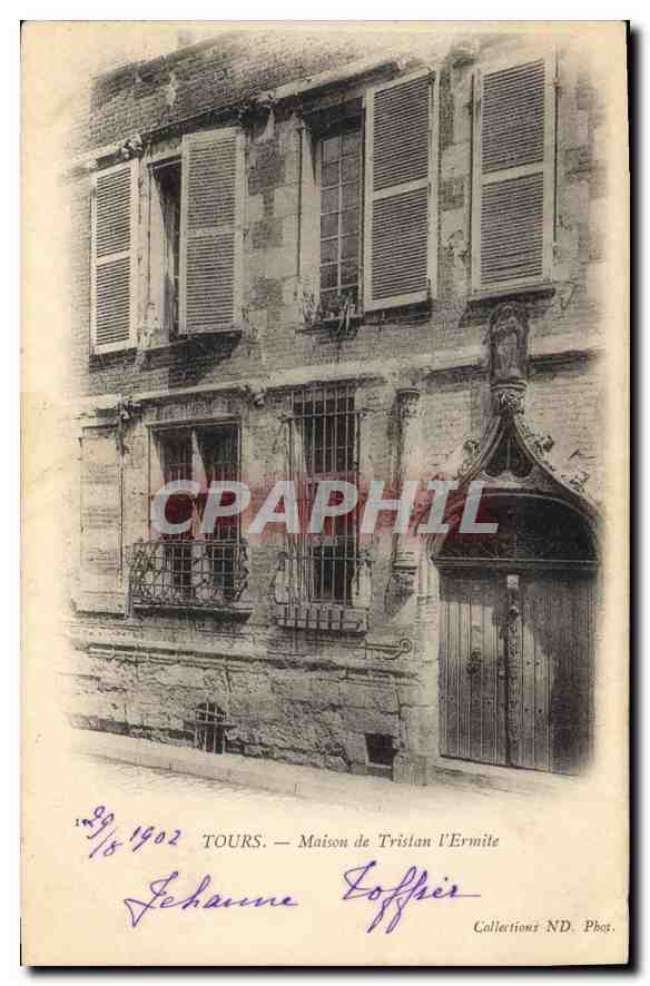 CPA Tours Maison de Tristan l'Ermite