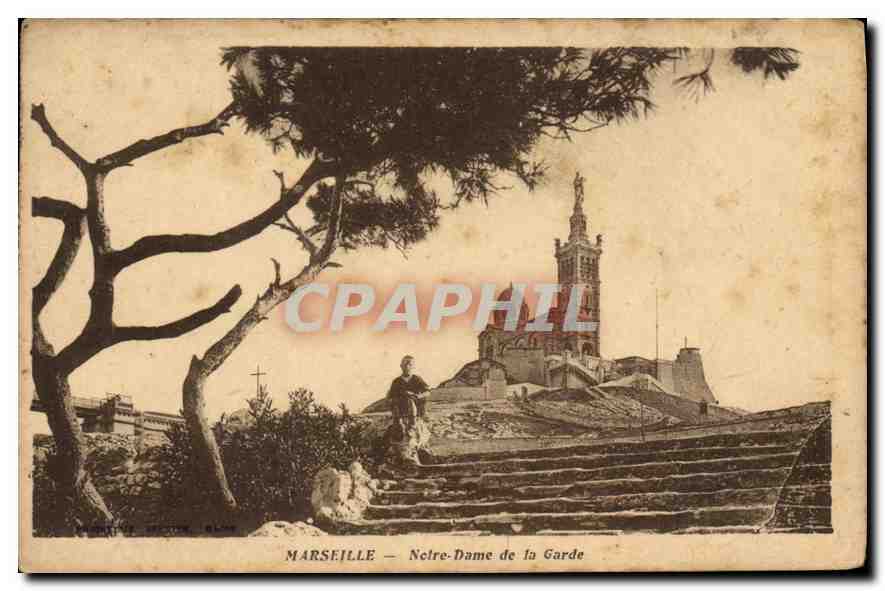 CPA Marseille Notre Dame de la Garde