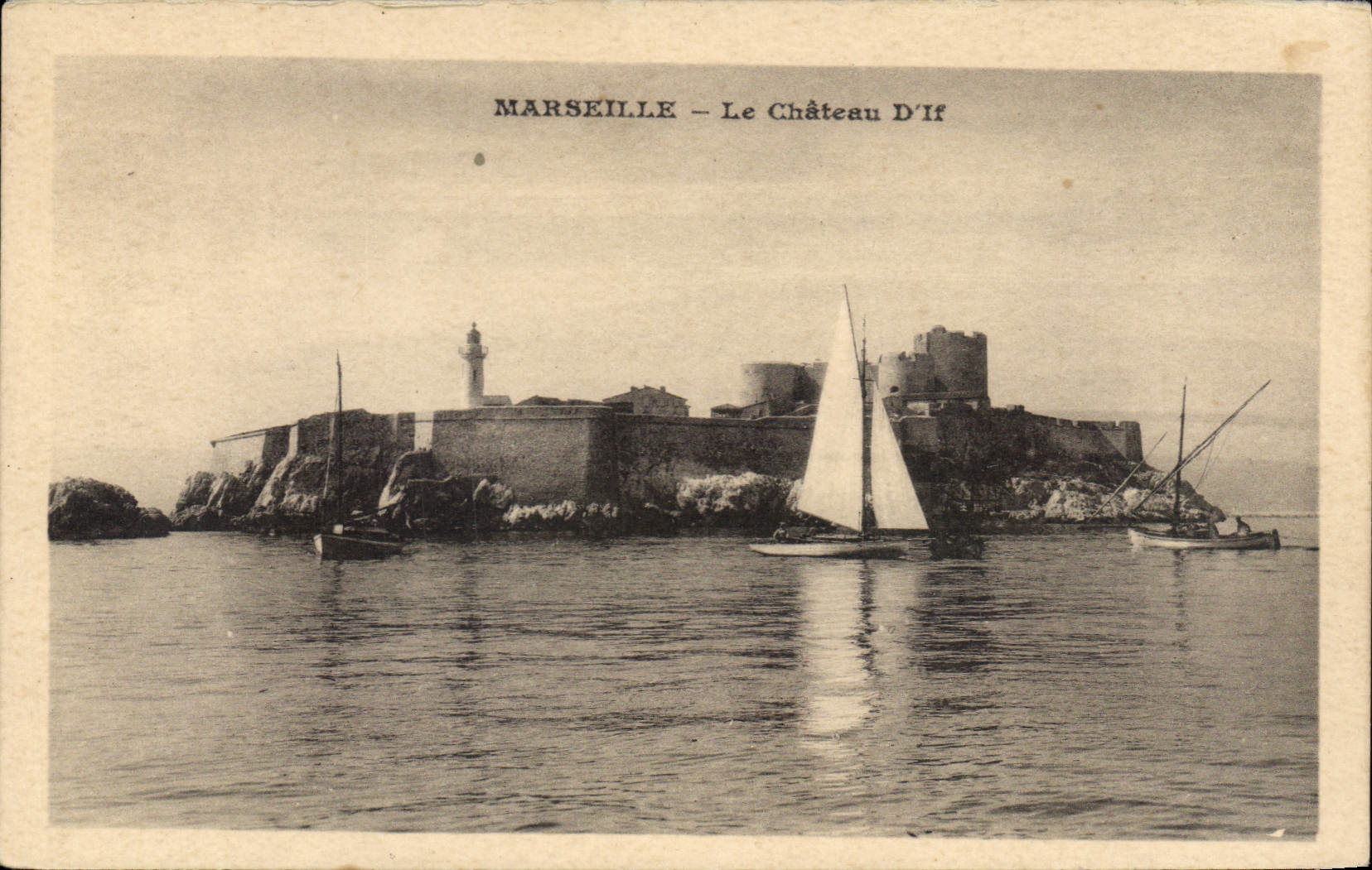 CPA Marseille Le Chateau d'If