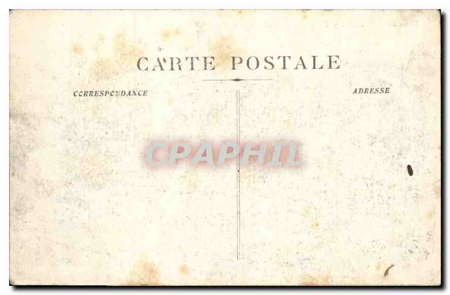CPA Marseille Vue generale de N D de la Garde — Rückseite
