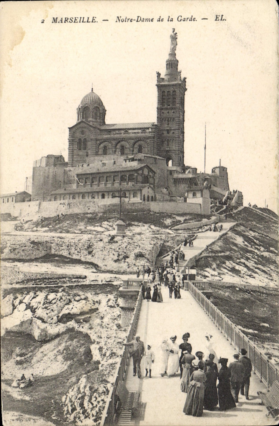CPA Marseille Notre Dame de la Garde