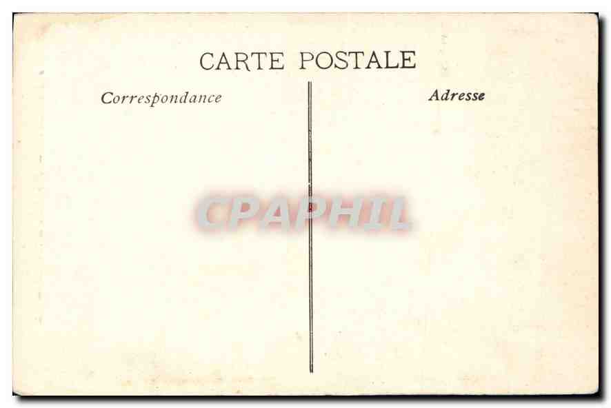 CPA Marseille Notre Dame de la Garde — Rückseite