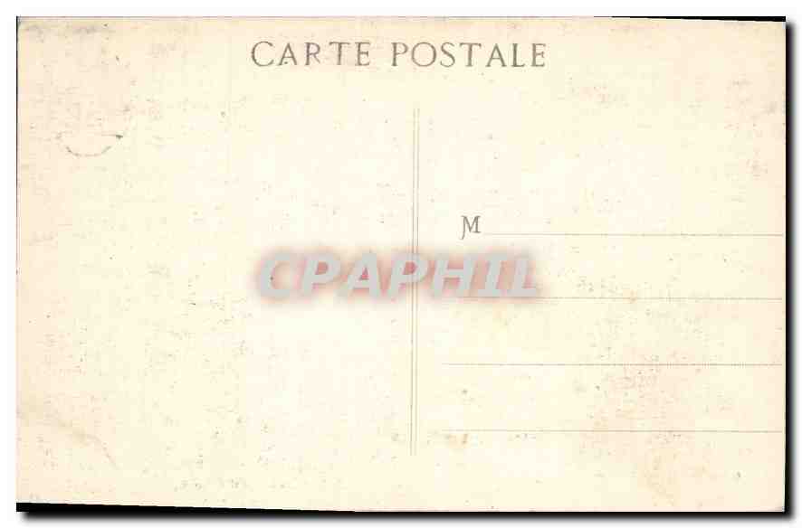 CPA Marseille N D de la Garde La Crypte — Rückseite