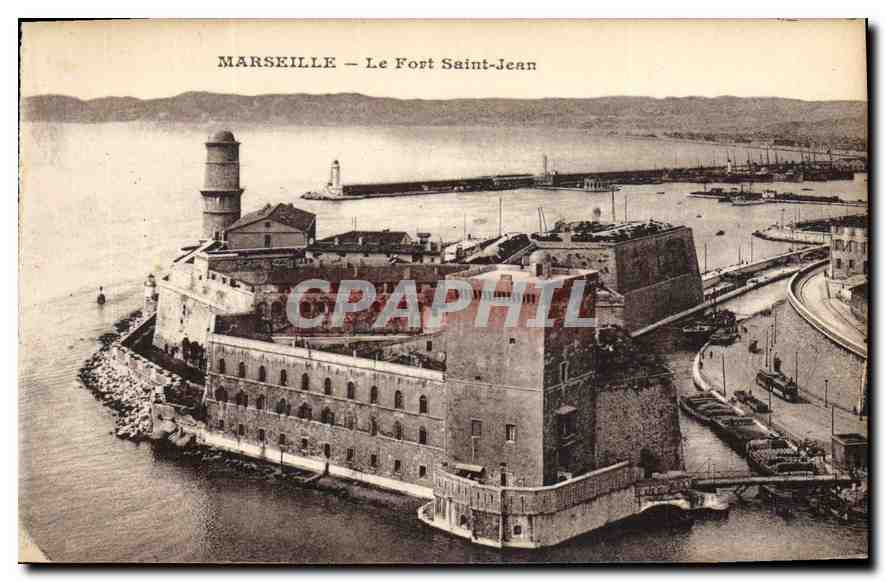 CPA Marseille Le Fort Saint Jean