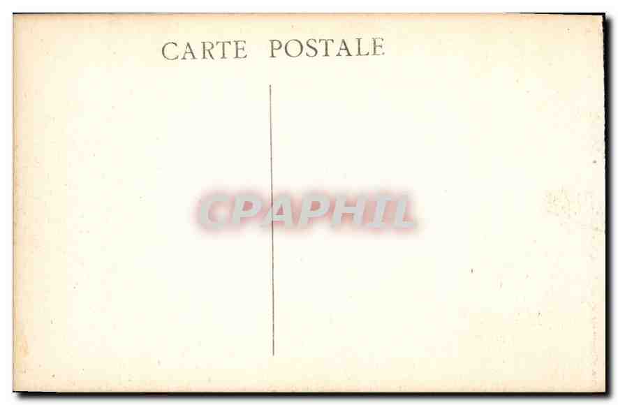 CPA Marseille Le Fort Saint Jean — Rückseite
