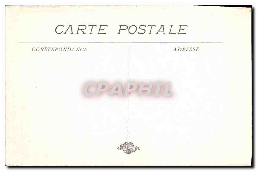 CPA Marseille Les Ascenseurs de N D de la Garde — Rückseite