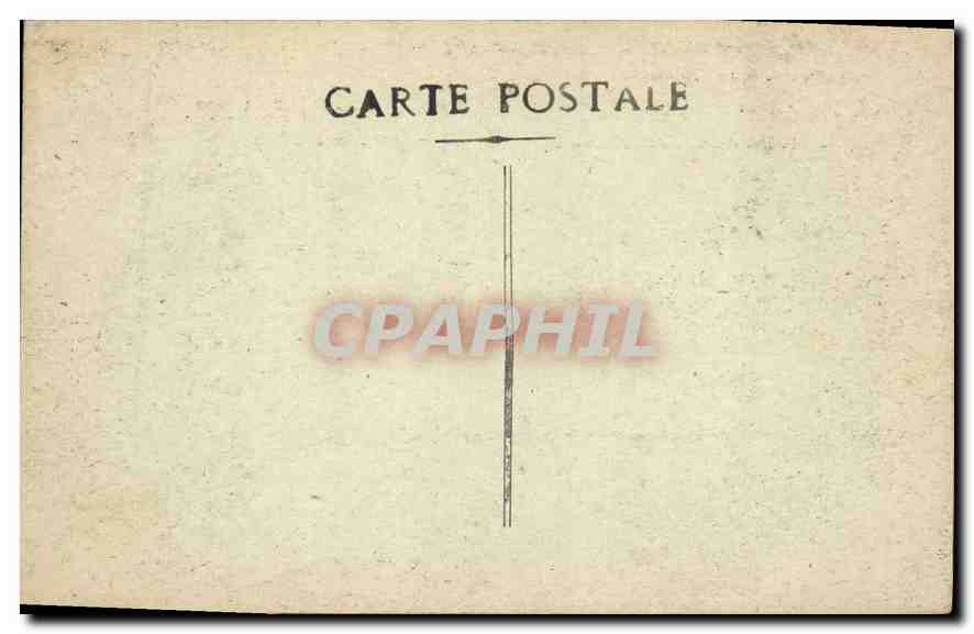 CPA Marseille Entree du Port — Verso