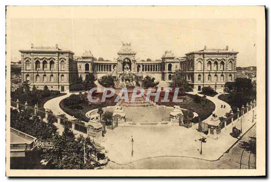 CPA Marseille Le Palais Longchamp