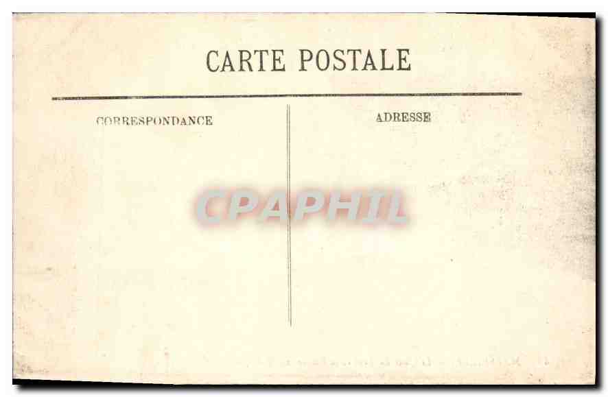 CPA Marseille Le Quai du Port et la Rue de la Republique — Rückseite