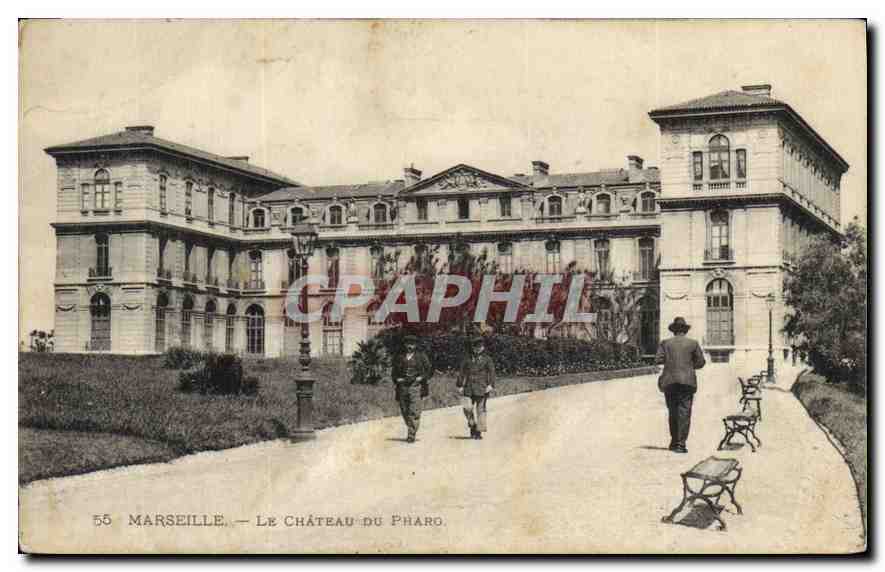 CPA Marseille Le Chateau du Pharo