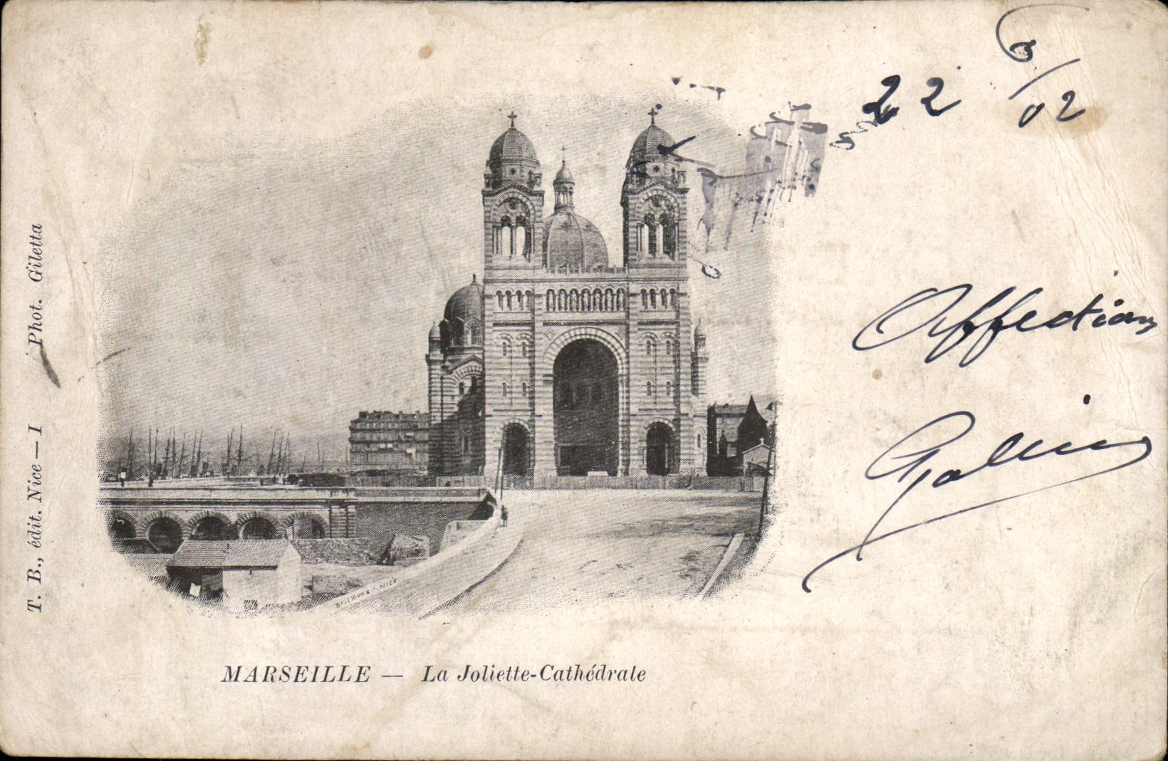 CPA Marseille La Joliette Cathedrale