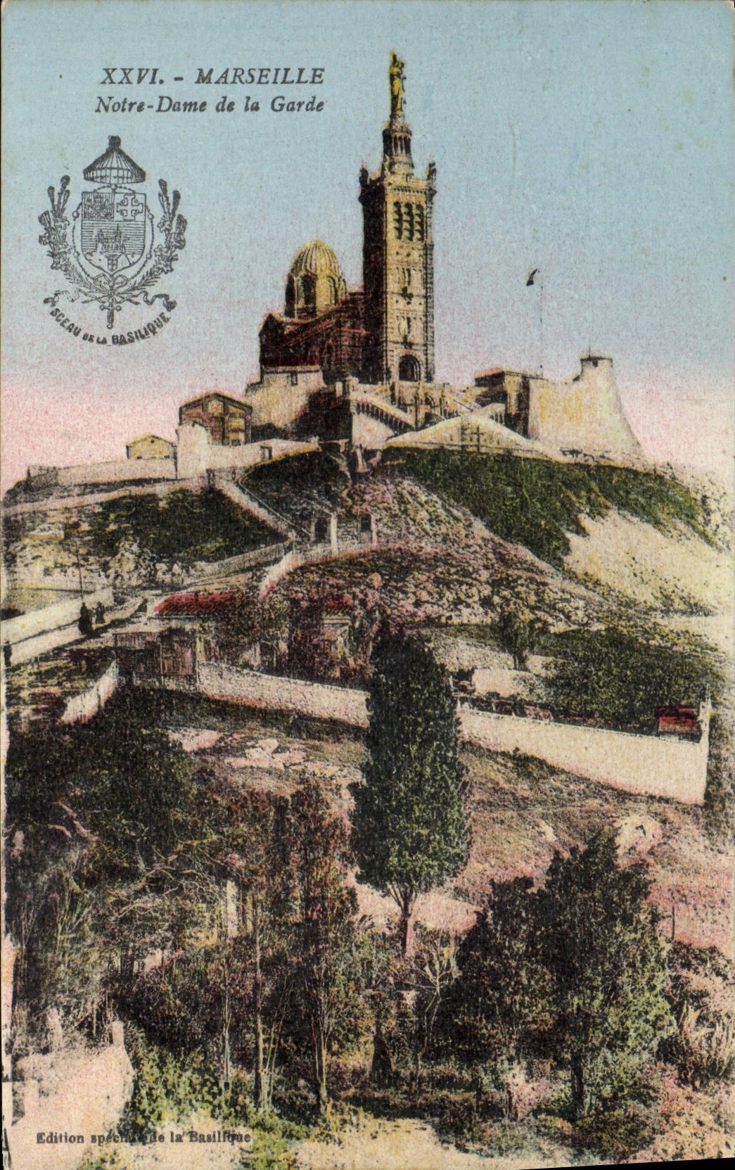 CPA Marseille Notre Dame de la Garde