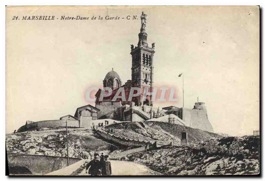 CPA Marseille Notre Dame de la Garde