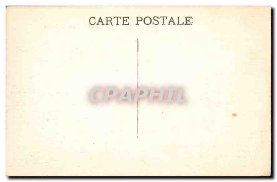 CPA Marseille Fontaine Cantini — Verso