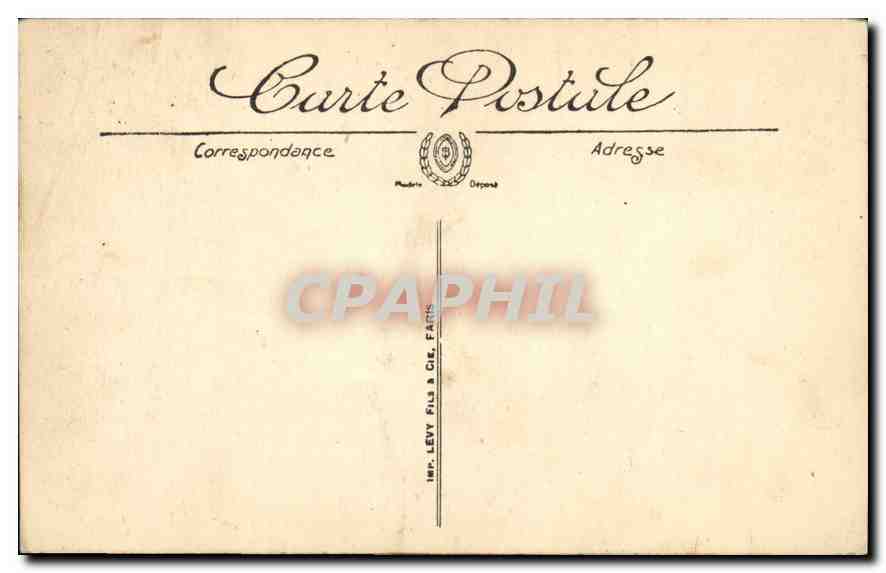 CPA Marseille Notre Dame de la Garde — Rückseite