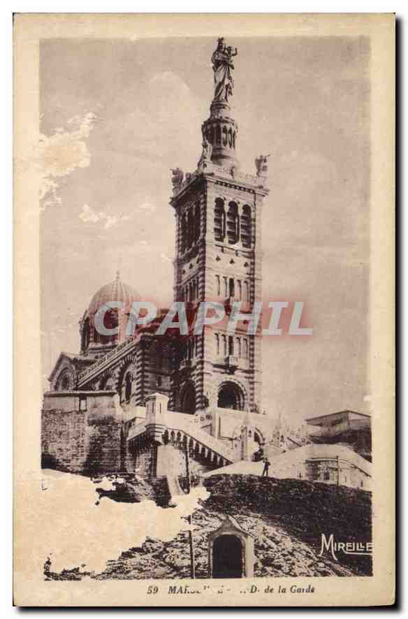 CPA Marseille Notre Dame de la Garde