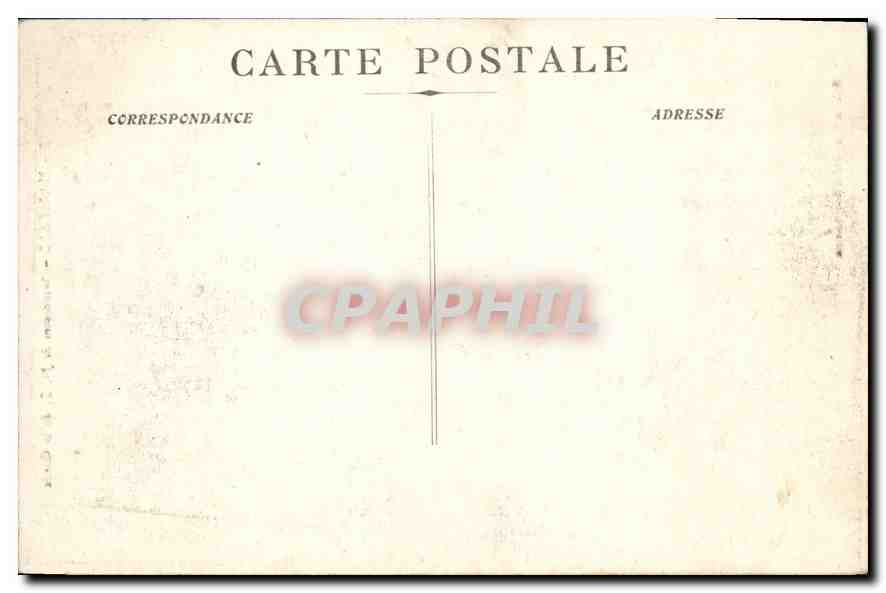 CPA Marseille Ascenseur de N D de la Garde — Rückseite