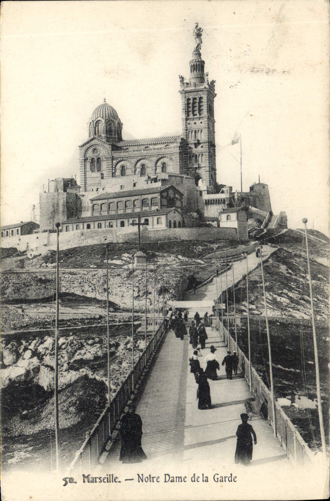 CPA Marseille Notre Dame de la Garde