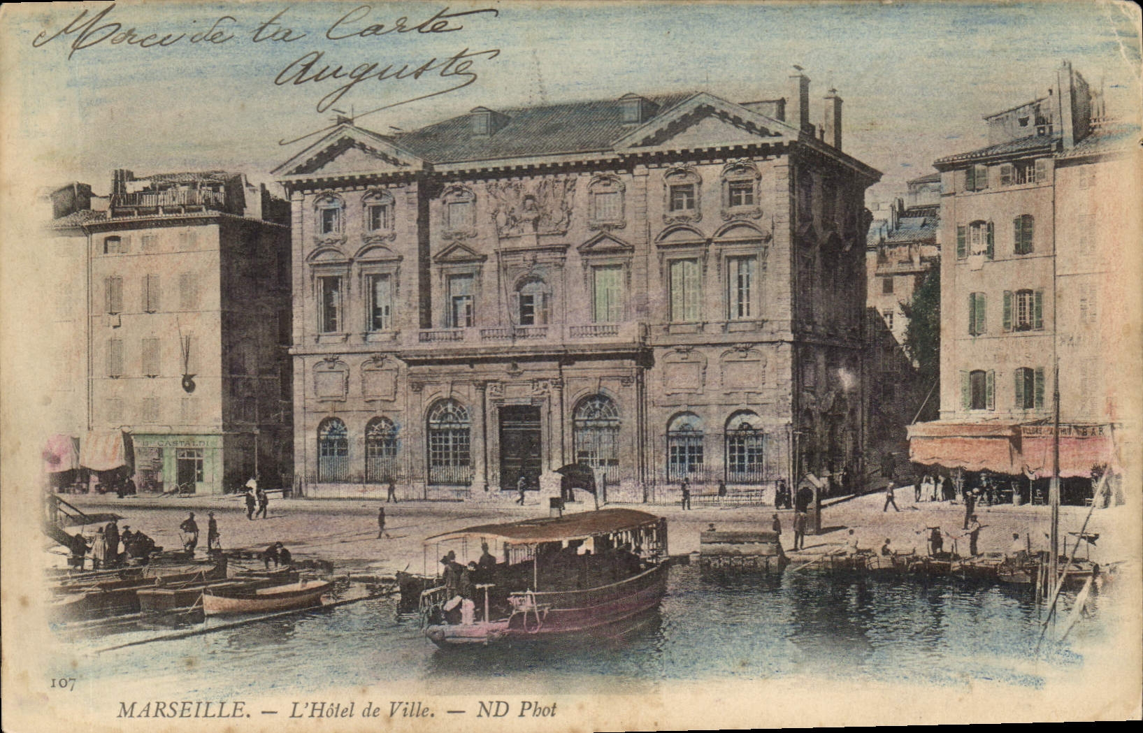 CPA Marseille Hotel de Ville