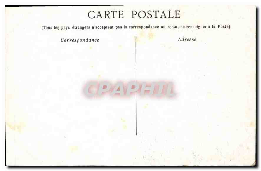 CPA Marseille Notre Dame de la Garde — Rückseite